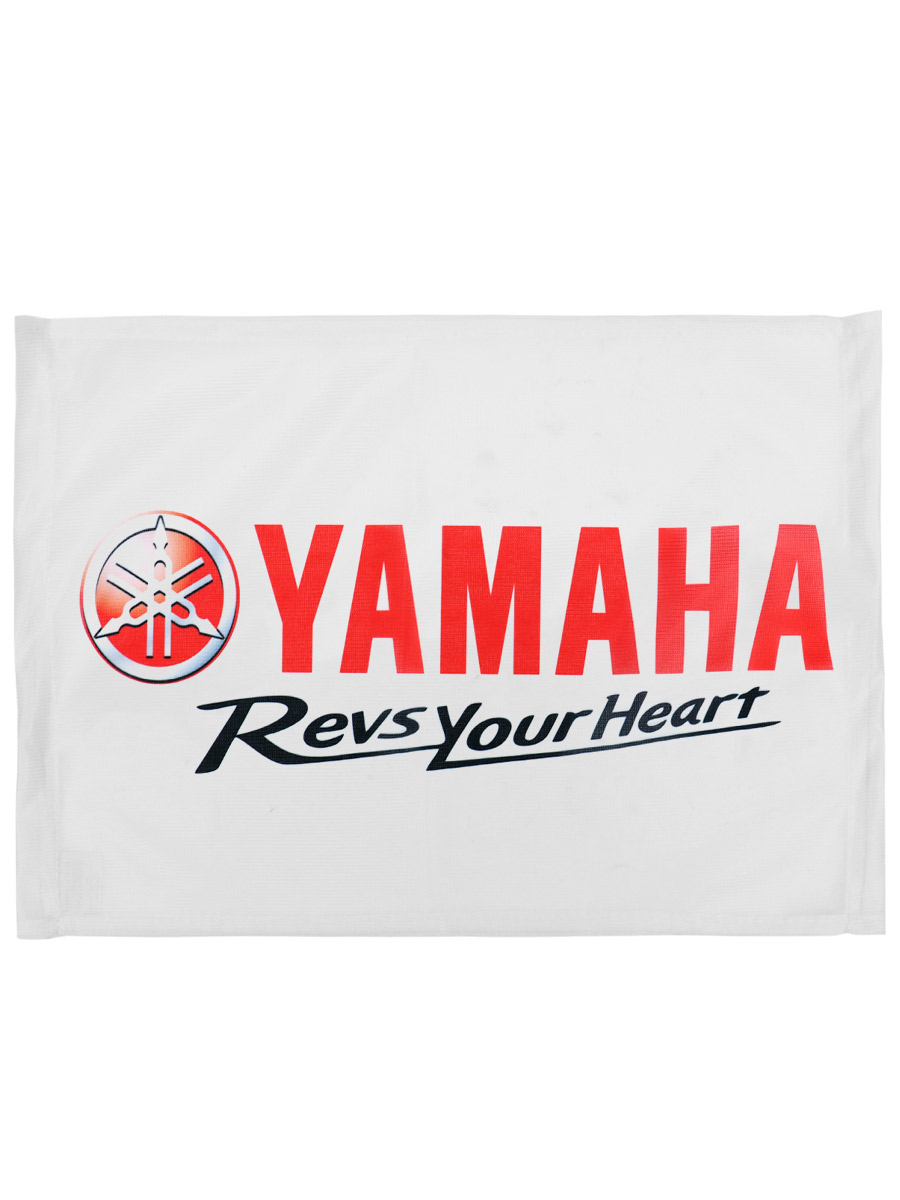 Флаг автомобильный Yamaha - фото 2 - rockbunker.ru