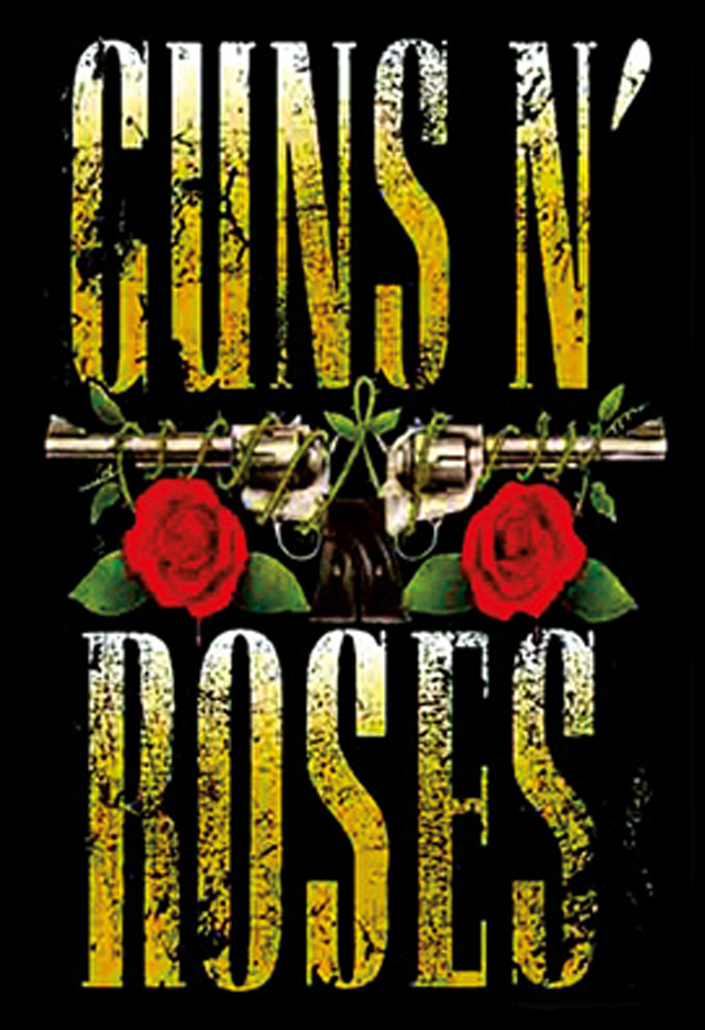 Магнит RockMerch Guns n Roses - фото 1 - rockbunker.ru