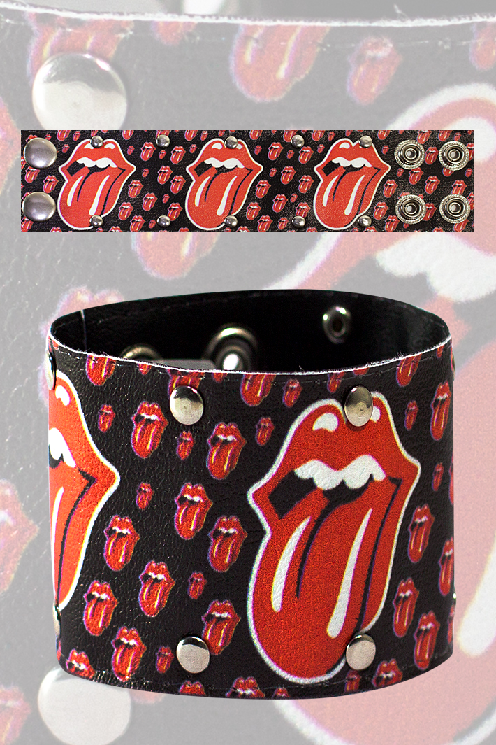 Браслет The Rolling Stones - фото 1 - rockbunker.ru