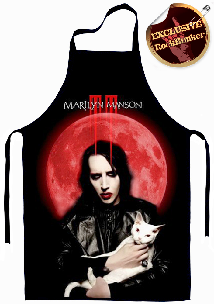 Фартук Marilyn Manson - фото 1 - rockbunker.ru