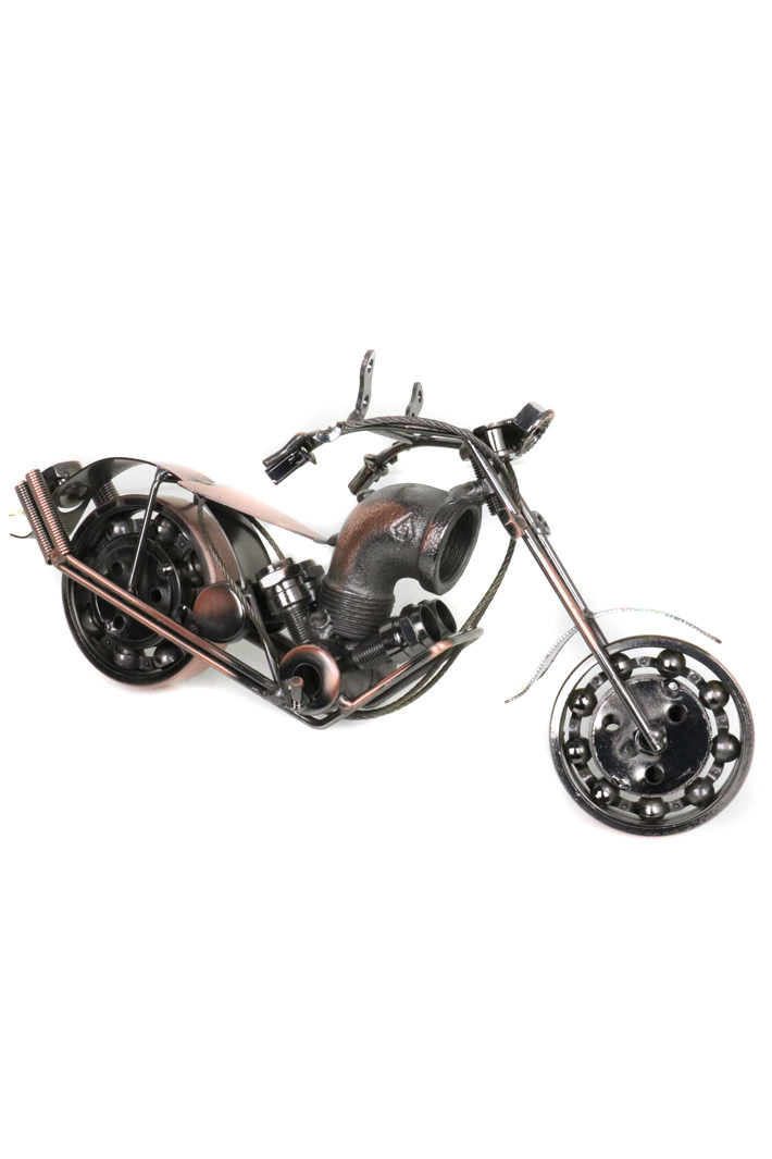 Сувенирная модель Мотоцикл ручной работы МРС051 - фото 1 - rockbunker.ru