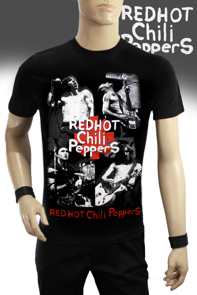 Футболка Hot Rock Red Hot Chili Peppers - фото 1 - rockbunker.ru
