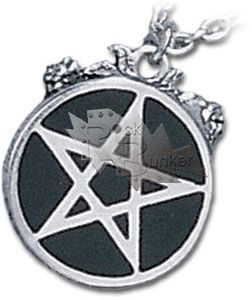 Кулон Alchemy Gothic P182 Roseus Pentagram - фото 1 - rockbunker.ru