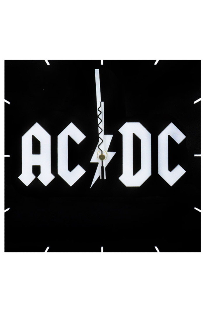 Часы настенные AC DC - фото 1 - rockbunker.ru