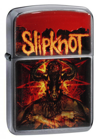 Зажигалка RockMerch Slipknot - фото 1 - rockbunker.ru