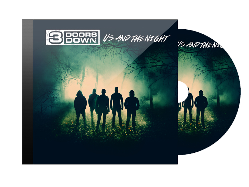 CD Диск 3 Doors Down Us and the night - фото 1 - rockbunker.ru