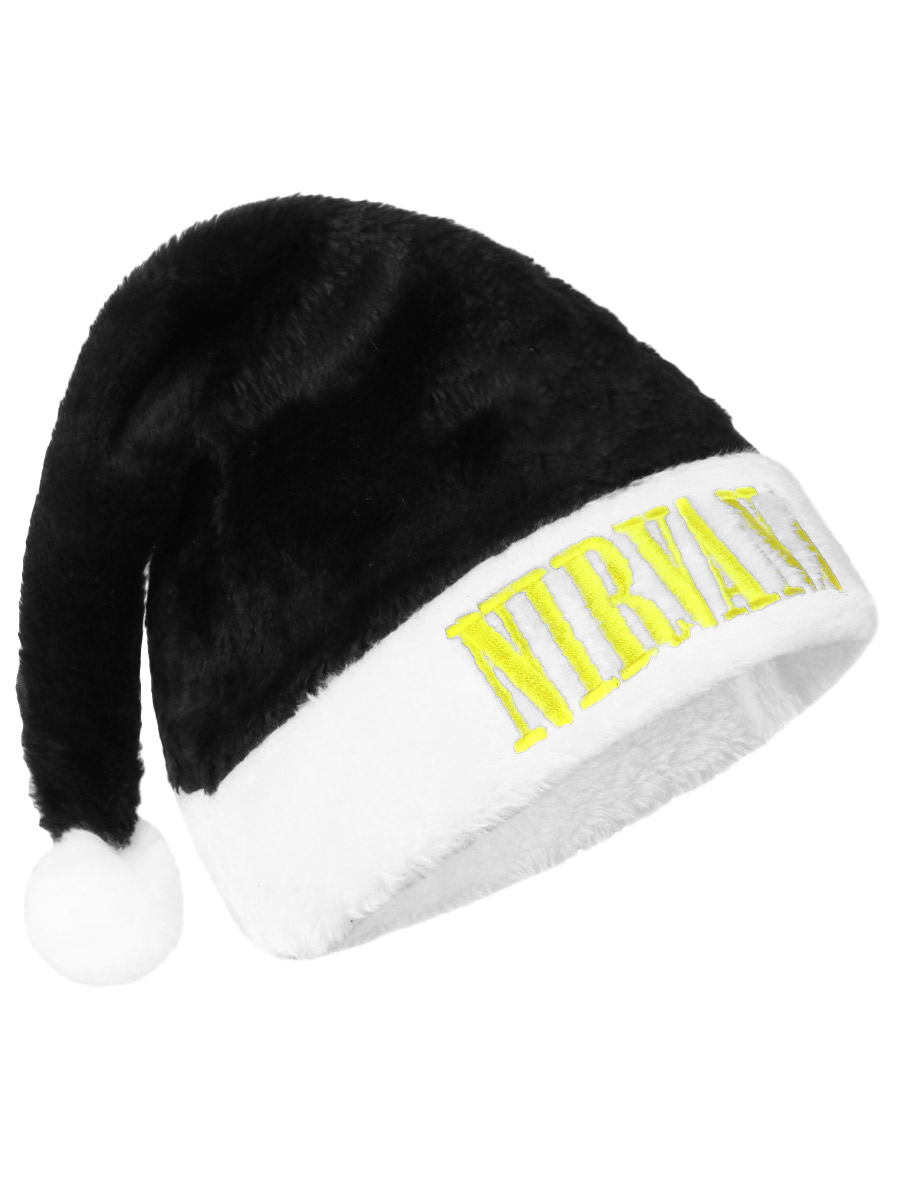 Колпак новогодний RockMerch Nirvana - фото 1 - rockbunker.ru