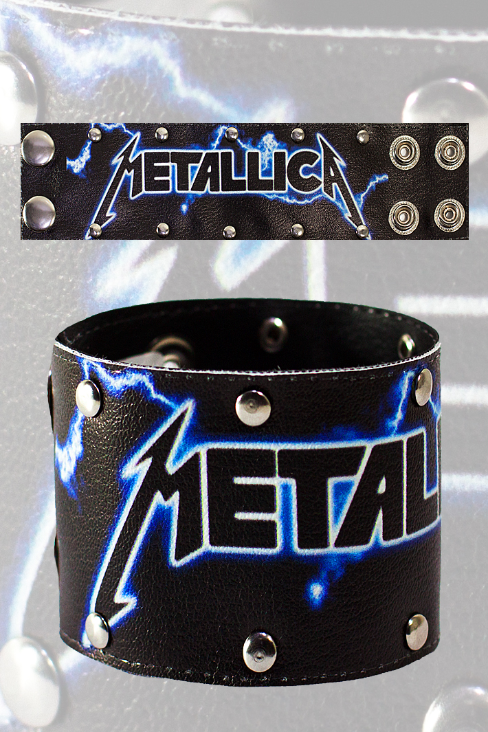 Браслет Metallica - фото 1 - rockbunker.ru