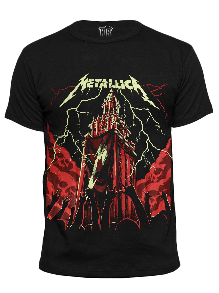 Футболка New Type System Metallica - фото 1 - rockbunker.ru