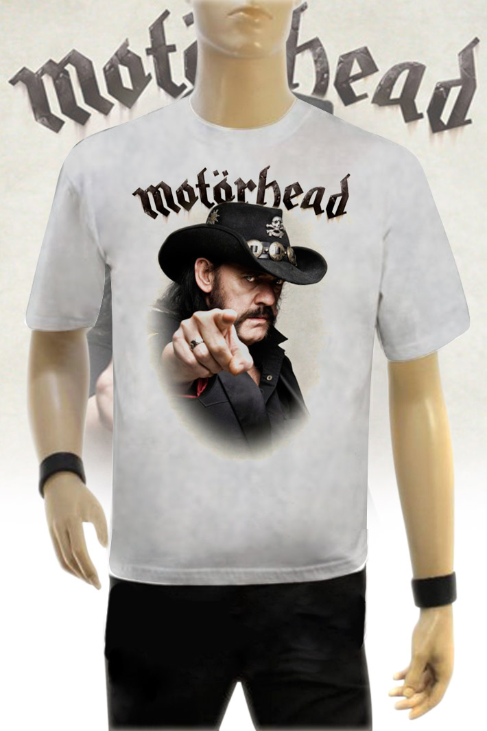 Футболка Motorhead Lemmy - фото 1 - rockbunker.ru