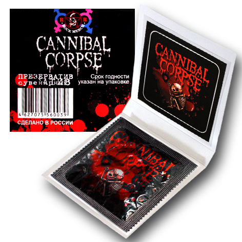 Презерватив RockMerch Cannibal Corpse - фото 3 - rockbunker.ru