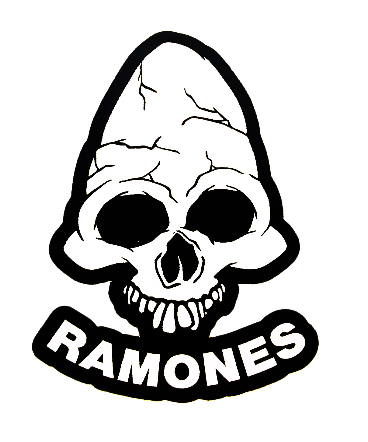 Наклейка-стикер Ramones - фото 1 - rockbunker.ru