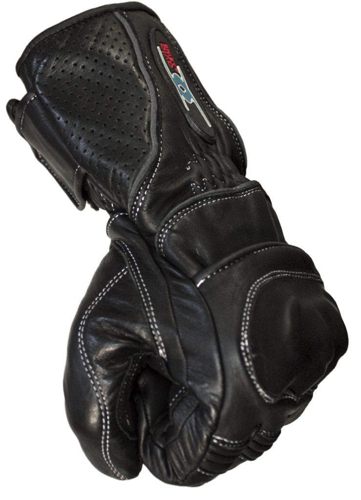 Мотоперчатки кожаные Xavia Racing с защитой - фото 2 - rockbunker.ru