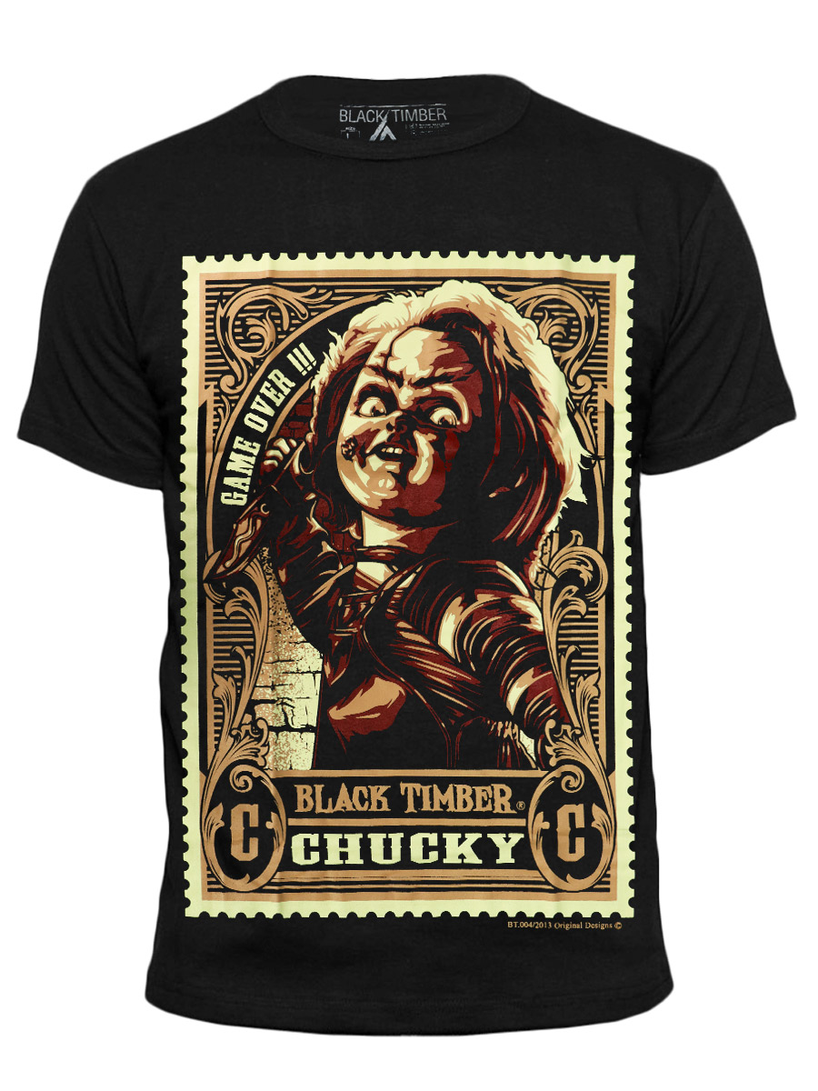Футболка Black Timber Chucky  - фото 1 - rockbunker.ru