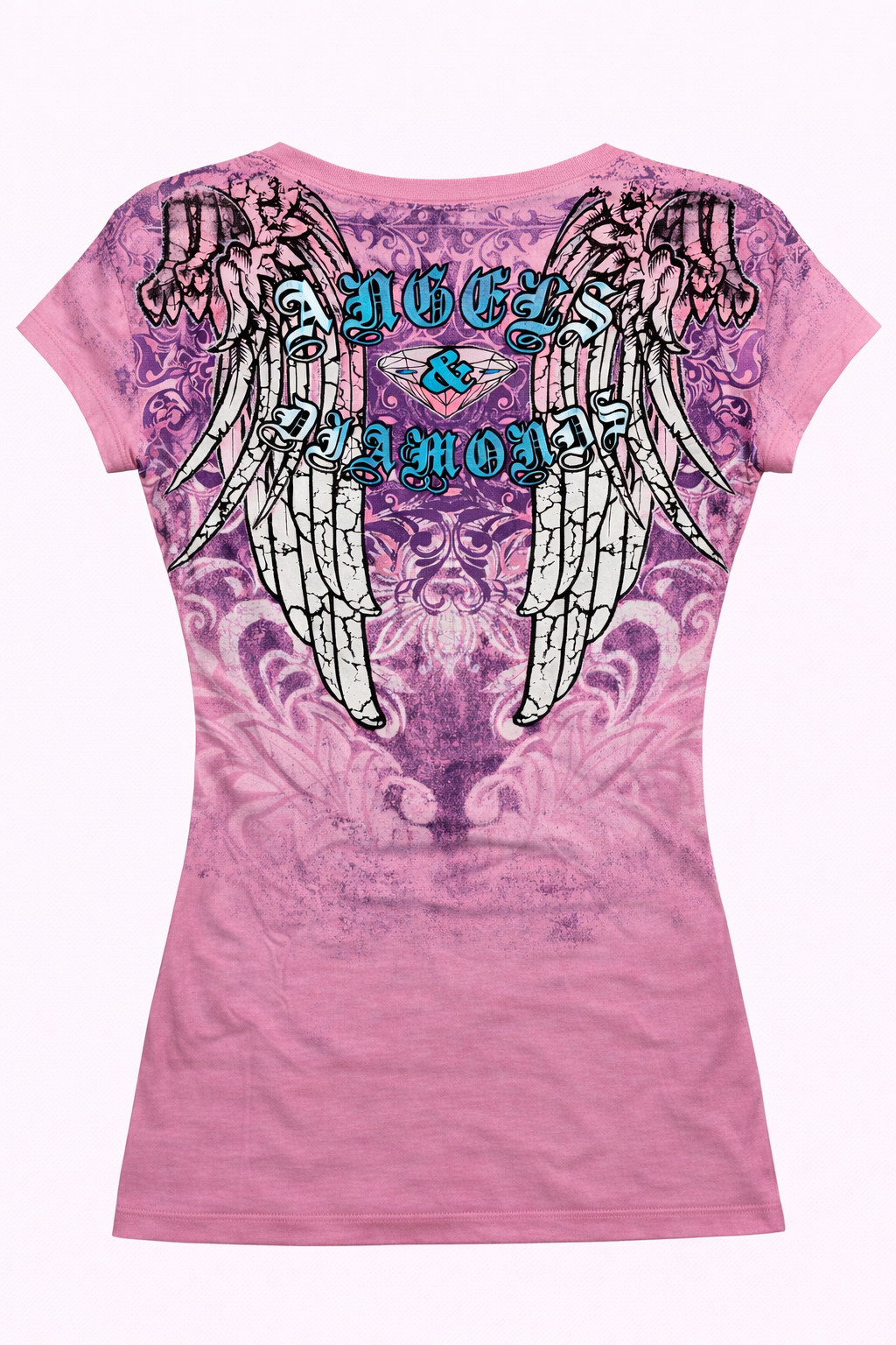 Футболка женская Xzavier AD293PK-SE  Fgelractured Angel - фото 2 - rockbunker.ru