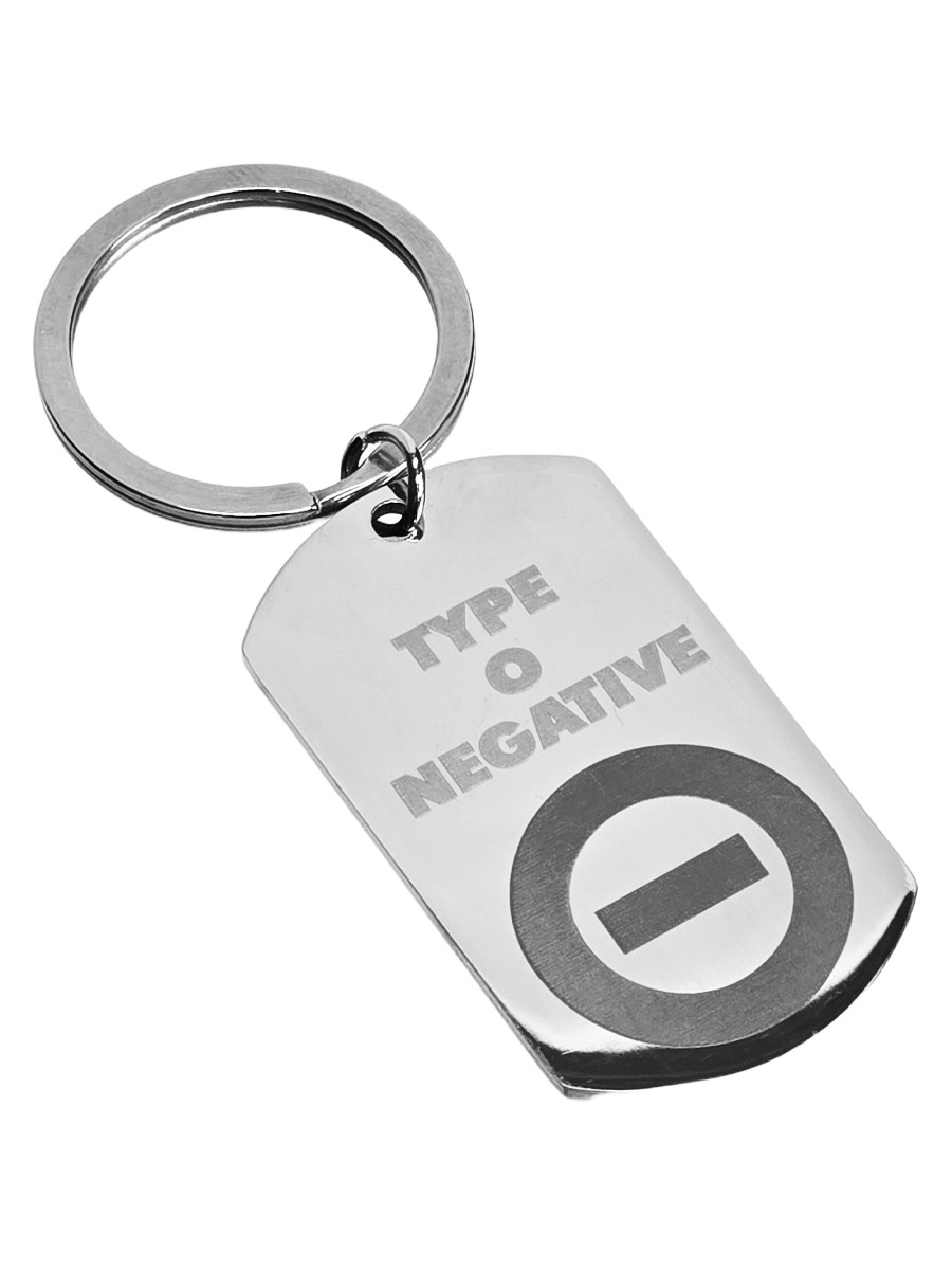 Брелок-жетон RockMerch с гравировкой Type O Negative - фото 1 - rockbunker.ru