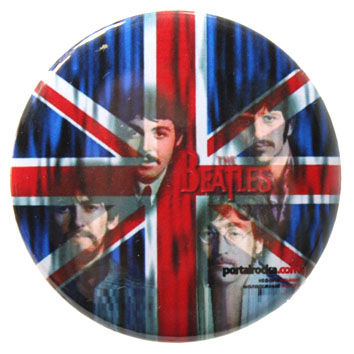 Значок The Beatles - фото 1 - rockbunker.ru