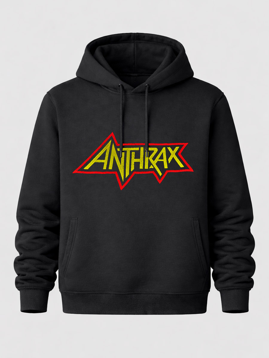 Толстовка RockMerch Anthrax - фото 1 - rockbunker.ru