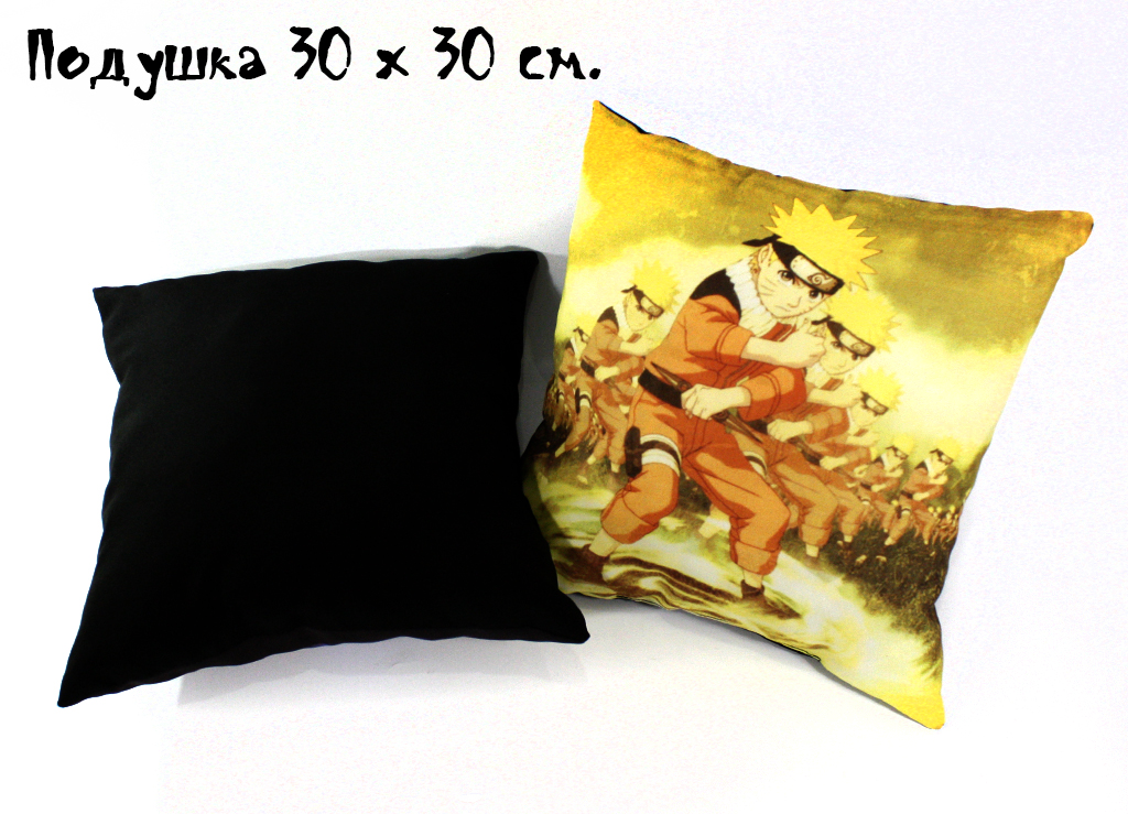 Подушка Naruto - фото 2 - rockbunker.ru