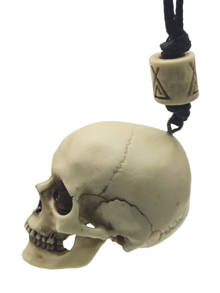Кулон Череп Анатомический - фото 2 - rockbunker.ru