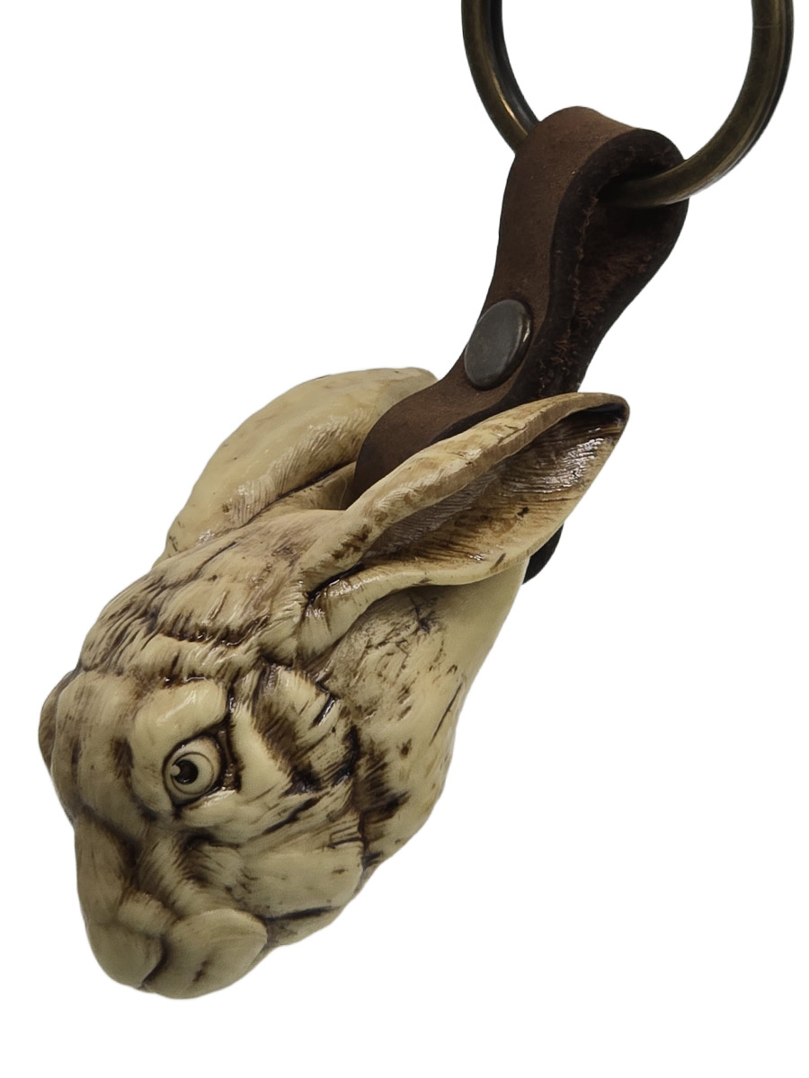 Брелок Кролик - фото 2 - rockbunker.ru