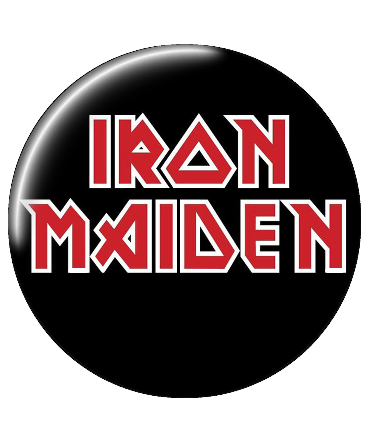 Значок RockMerch Iron Maiden - фото 1 - rockbunker.ru