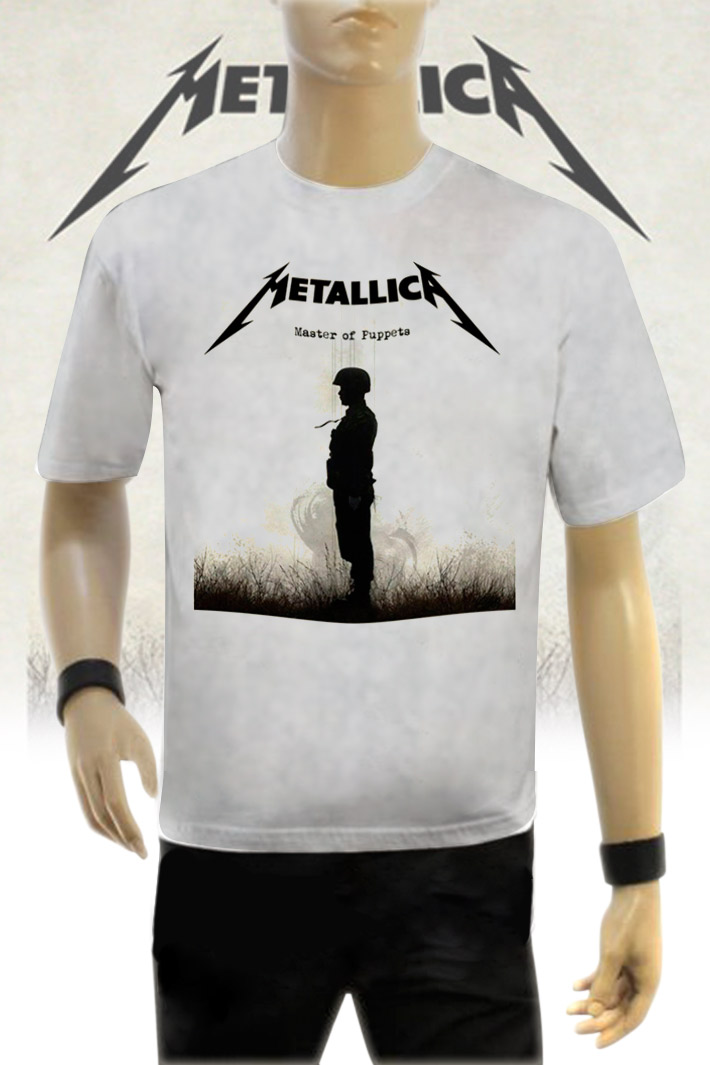 Футболка Metallica Master Of Puppets - фото 1 - rockbunker.ru