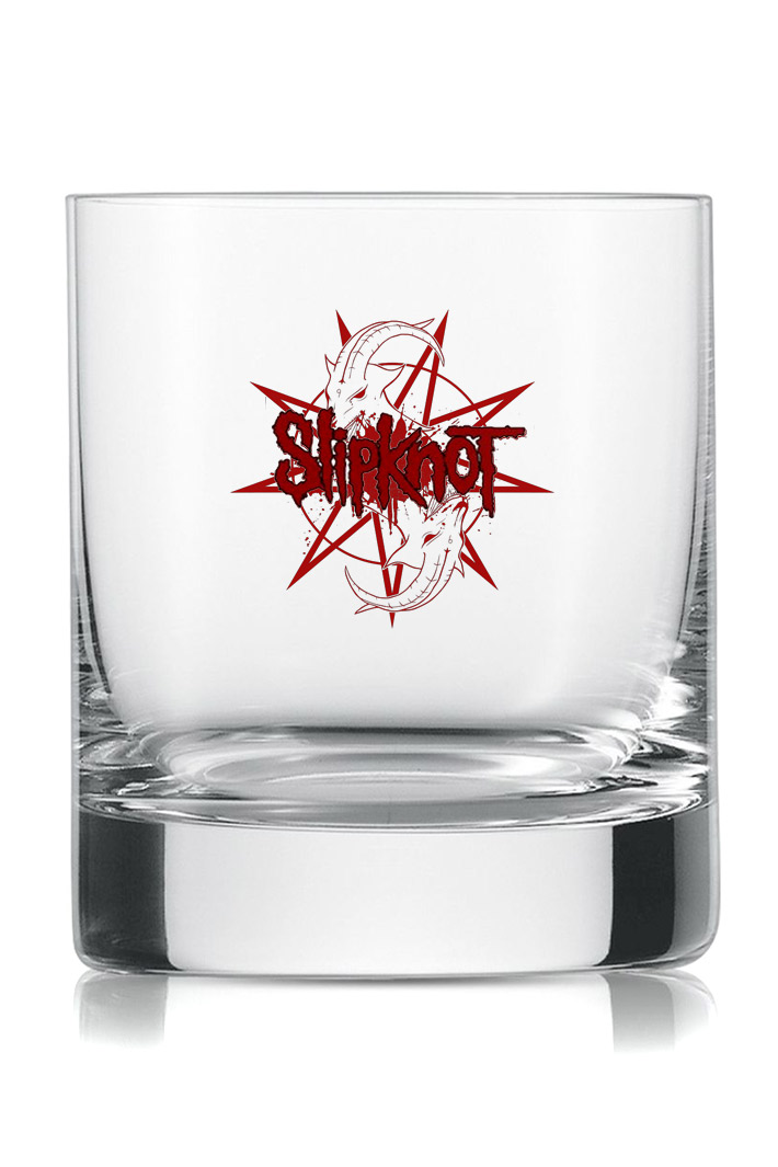 Стакан для виски Rock Merch Slipknot - фото 1 - rockbunker.ru