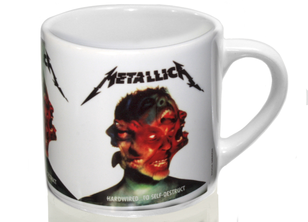 Чашка кофейная RockMerch Metallica - фото 3 - rockbunker.ru