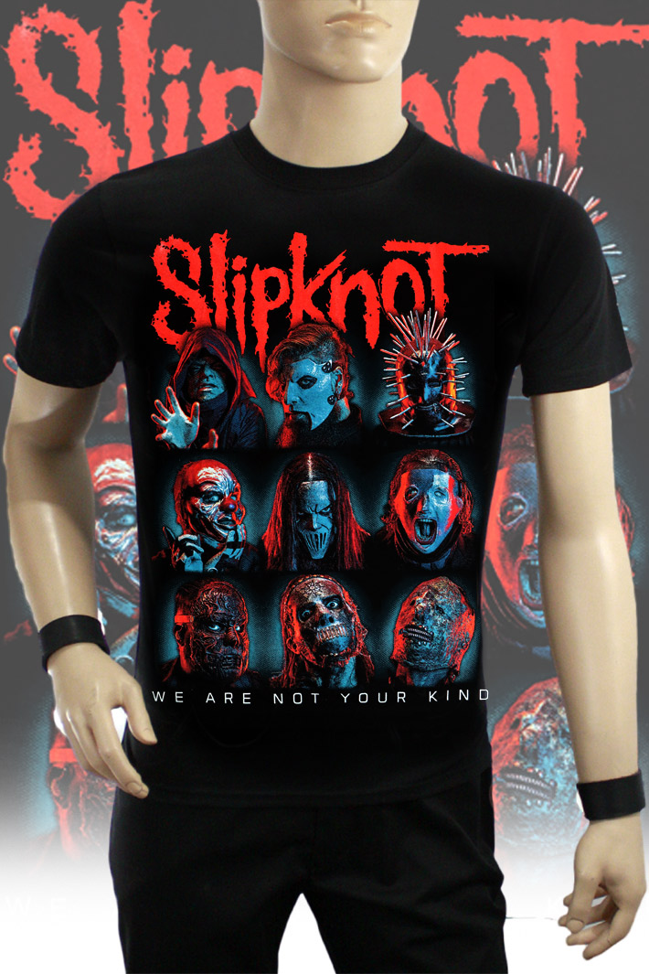 Футболка Slipknot We Are Not Your Kind - фото 1 - rockbunker.ru