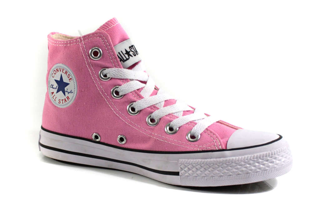 Кеды Converse All Star Classic Purple 7 блоков розовые - фото 1 - rockbunker.ru