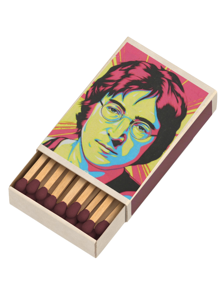 Спички с магнитом John Lennon - фото 1 - rockbunker.ru
