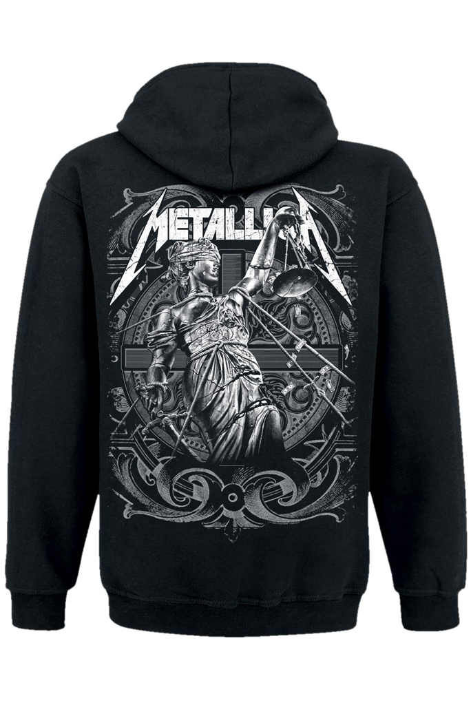 Толстовка Metallica And Justice For All - фото 2 - rockbunker.ru