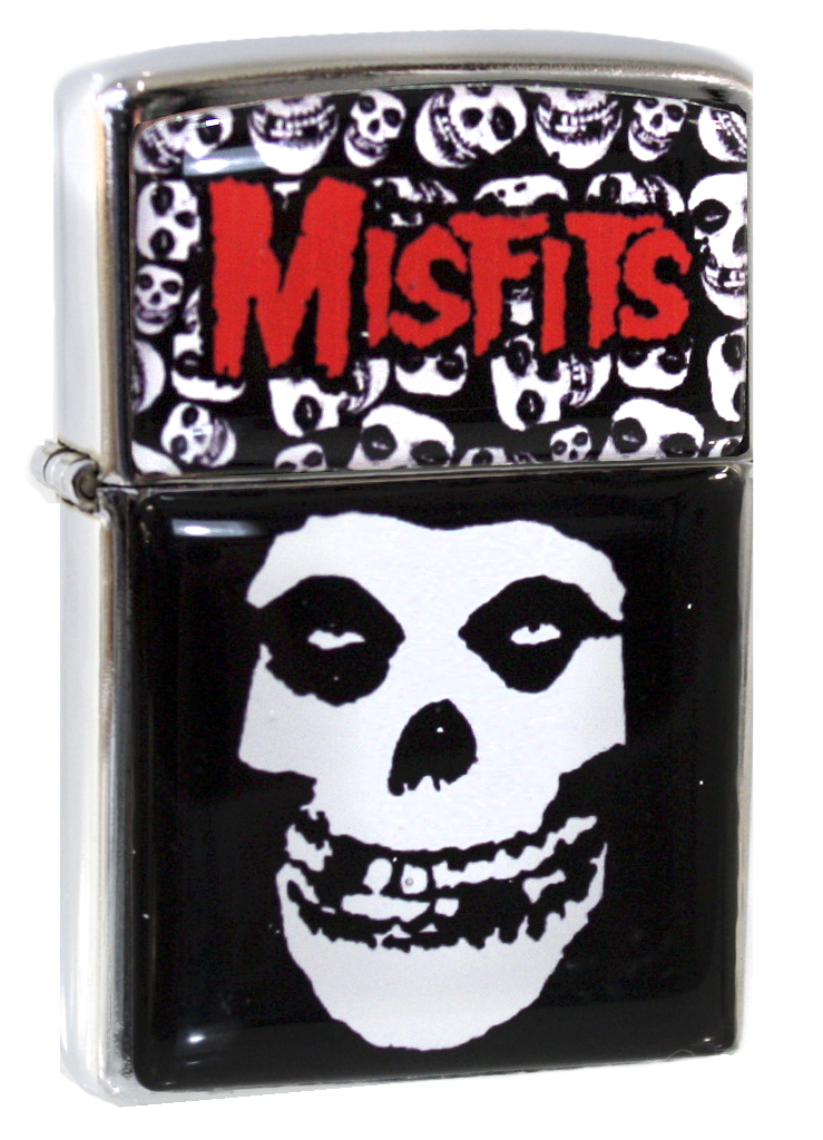 Зажигалка RockMerch Misfits - фото 1 - rockbunker.ru