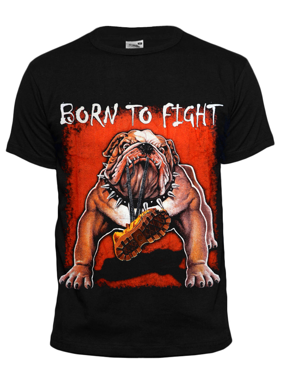 Футболка Born To Fight - фото 1 - rockbunker.ru