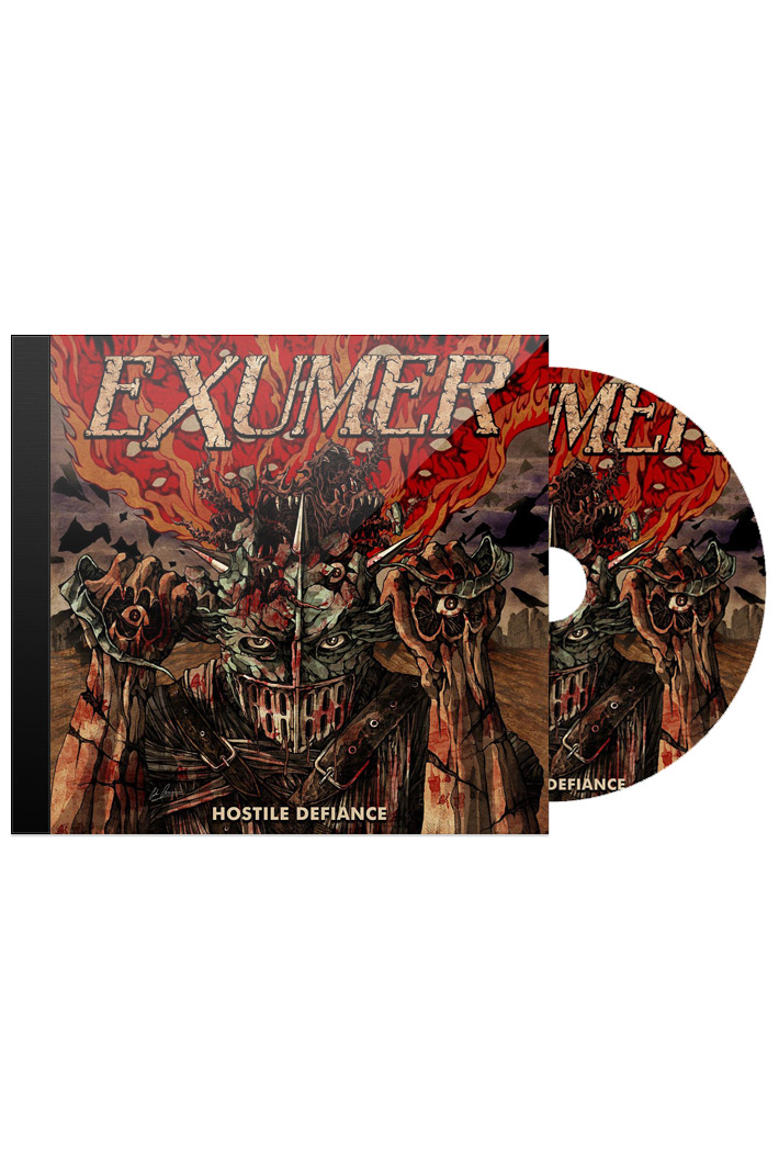 CD Диск Exumer Hostile Defiance - фото 1 - rockbunker.ru