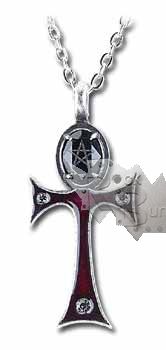 Кулон Alchemy Gothic P395 Gnostic Ankh - фото 1 - rockbunker.ru