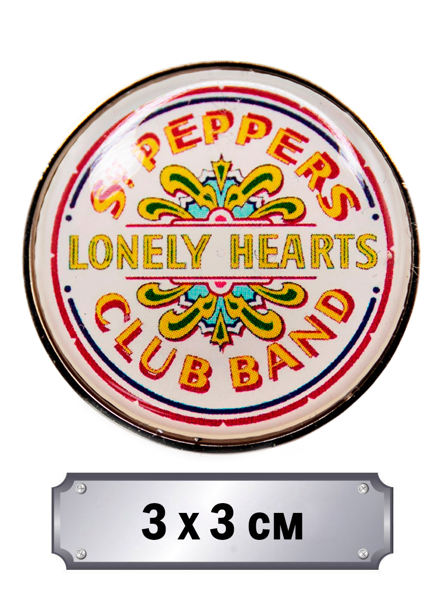 Значок The Beatles - фото 1 - rockbunker.ru