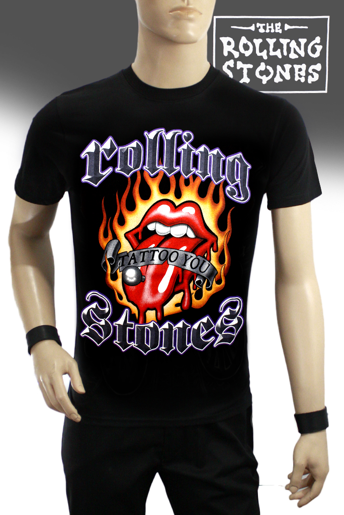 Футболка Hot Rock The Rolling Stones Tattoo You - фото 1 - rockbunker.ru