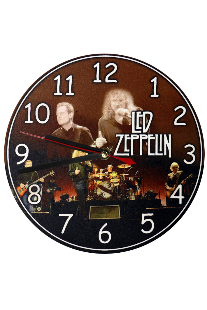 Часы настенные Led Zeppelin - фото 1 - rockbunker.ru