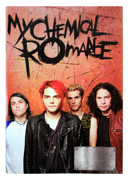 Тетрадь RockMerch My Chemical Romance - фото 1 - rockbunker.ru