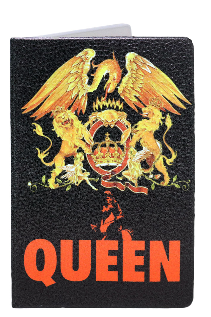 Обложка на паспорт RockMerch Queen - фото 1 - rockbunker.ru