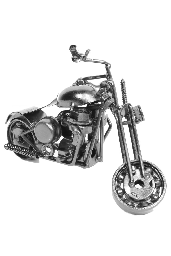 Сувенирная модель Мотоцикл ручной работы МРС021 - фото 1 - rockbunker.ru