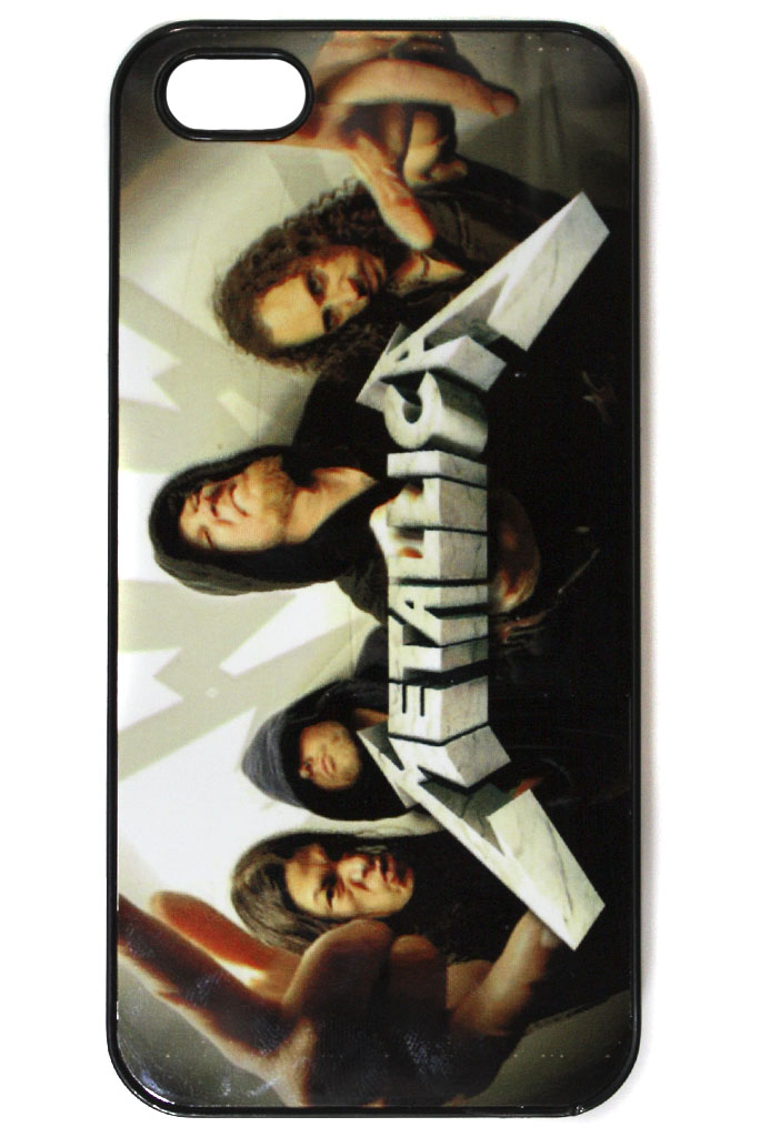 Чехол RockMerch для Apple iPhone Metallica - фото 1 - rockbunker.ru
