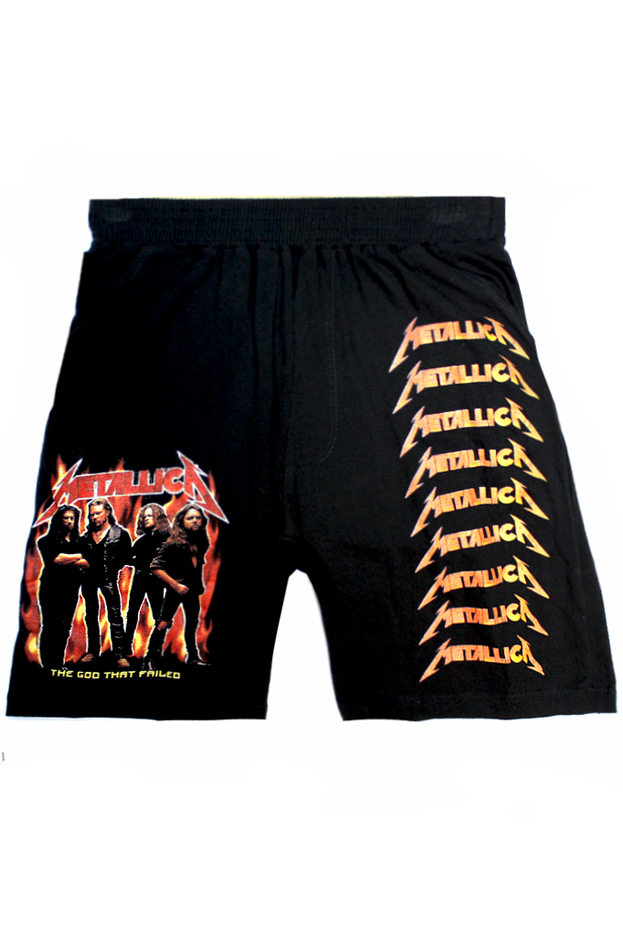 Шорты Metallica The God That Failed - фото 1 - rockbunker.ru