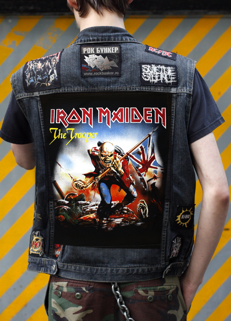 Нашивка Iron Maiden The Trooper - фото 1 - rockbunker.ru