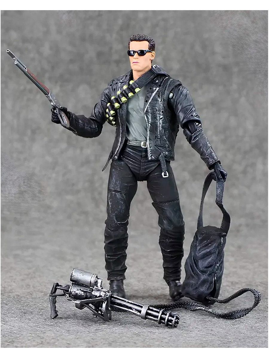 Коллекционная фигурка Terminator 2 Т-800  - фото 3 - rockbunker.ru