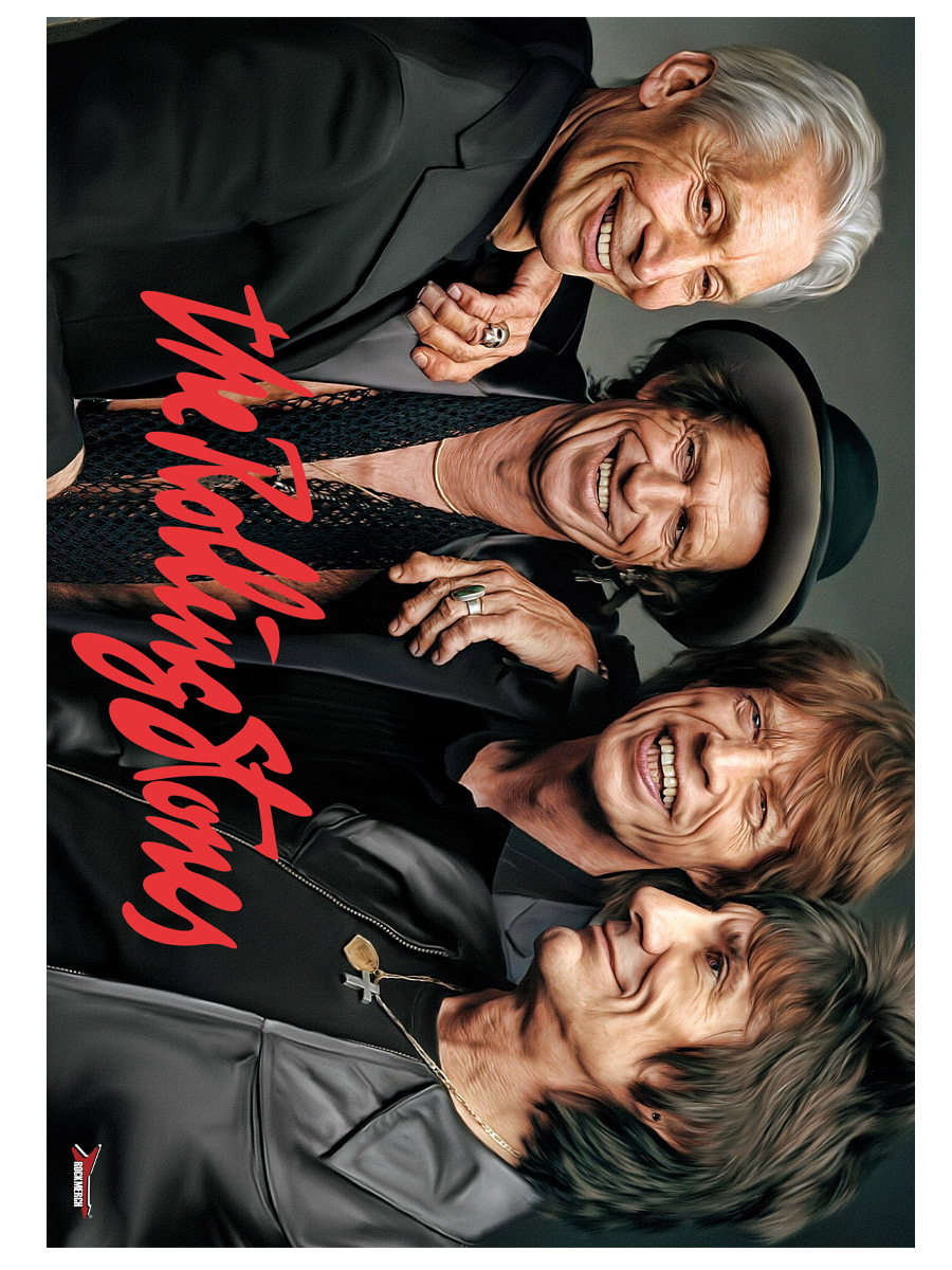 Плакат The Rolling Stones 2 - фото 1 - rockbunker.ru