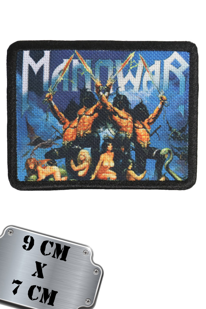 Нашивка RockMerch Manowar - фото 1 - rockbunker.ru