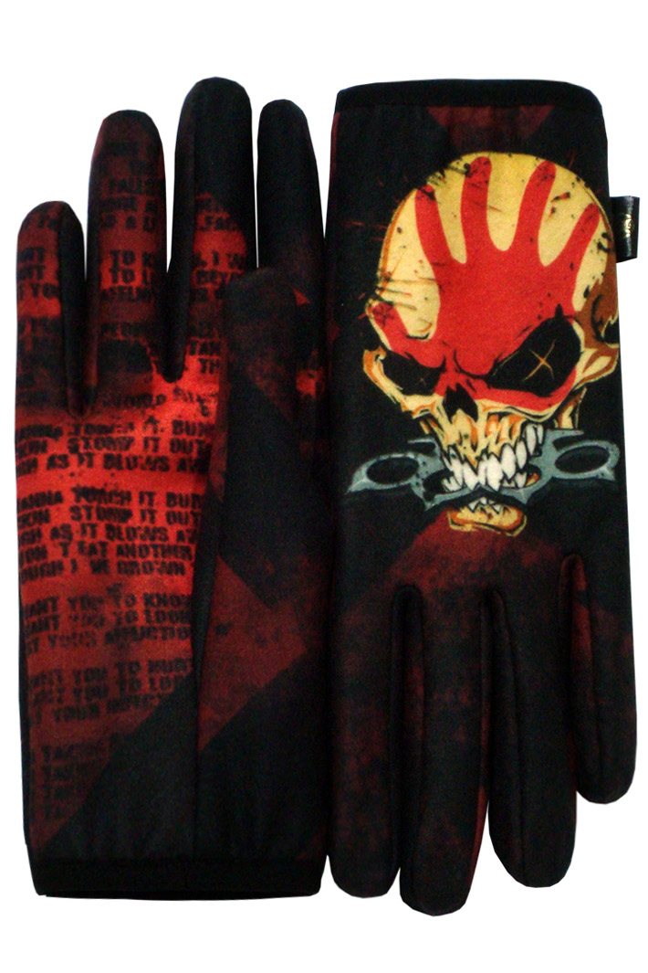Перчатки Five Finger Death Punch - фото 1 - rockbunker.ru